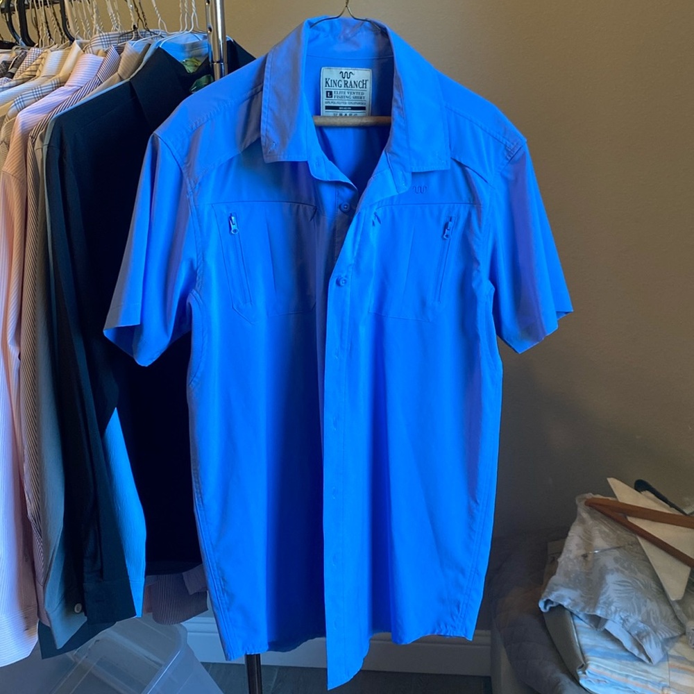 King Ranch Elite Vented Fishing Shirt